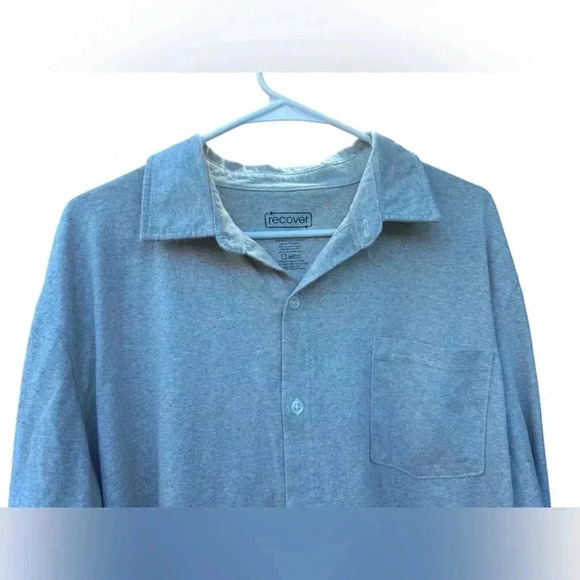 Recover Brand Eco Button Down Shirt Size XL - Picture 9 of 14